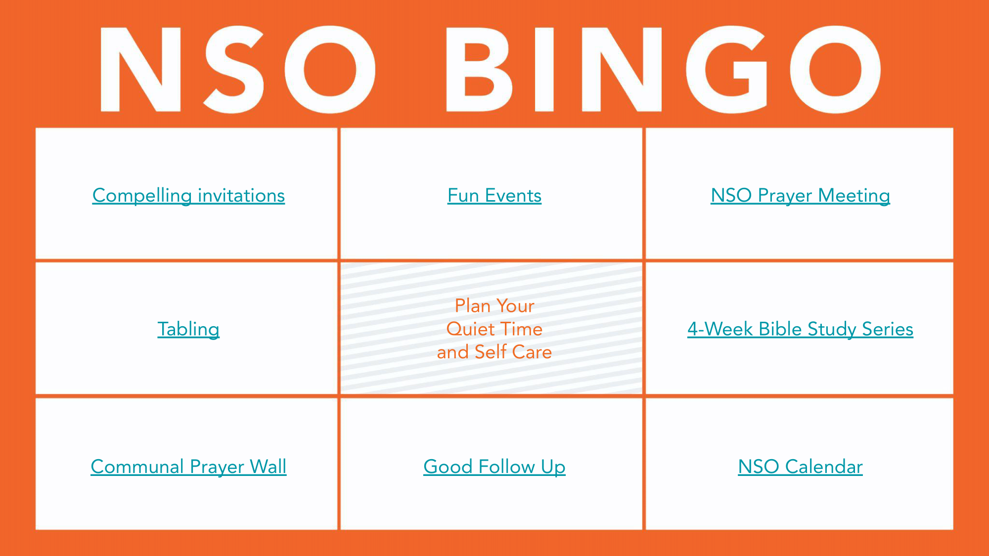 nso bingo card