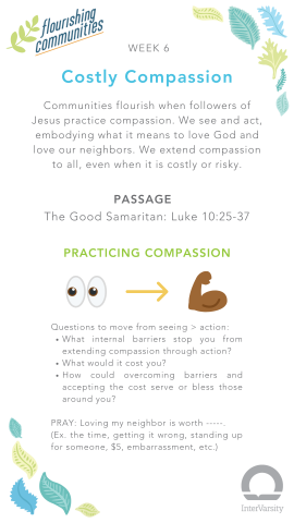 Week 6 Costly Compassion Social Sharing